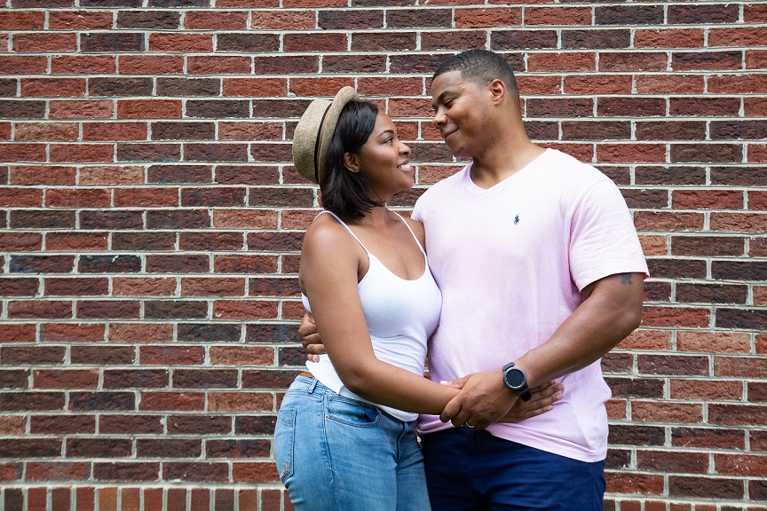 Married military couple